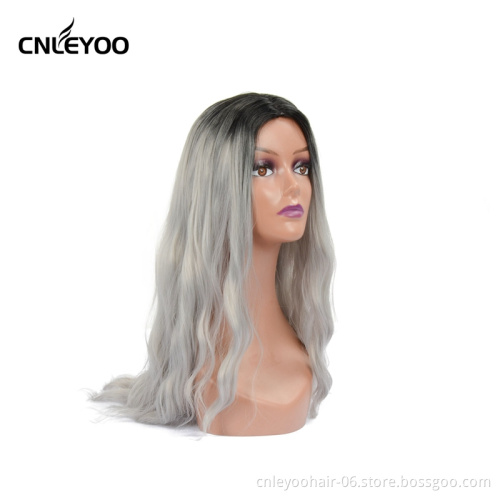 Factory Wholesale Long Natural Wave Wigs 20 Inch Curly Wig Synthetic Cheap Wig For Women